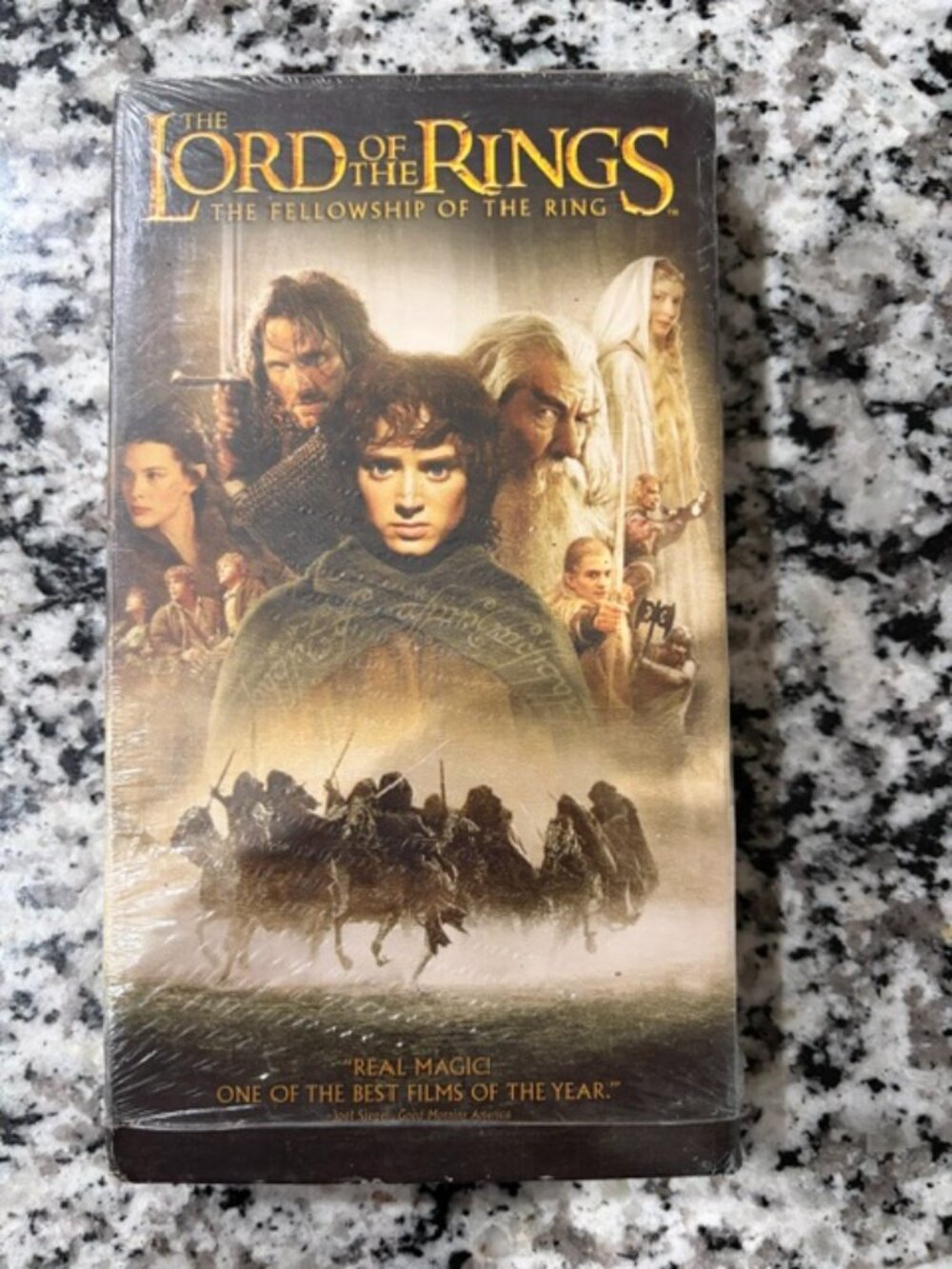 The Lord of the Rings: The Fellowship of the Ring VHS Movie